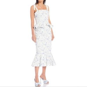 Antonio Melani Foral MIDI Dress